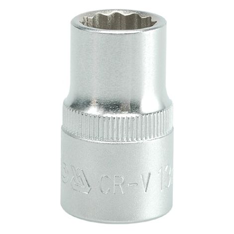 Kurze 13 mm Stecknuss 1/2" 12-kant CV
