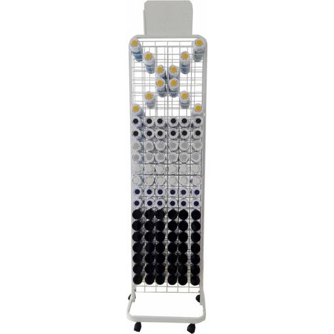 ESPOSITORE 132 BOMBOLETTE SPRAY (VUOTO)