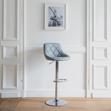 Barhocker grau JASPER (1/5)