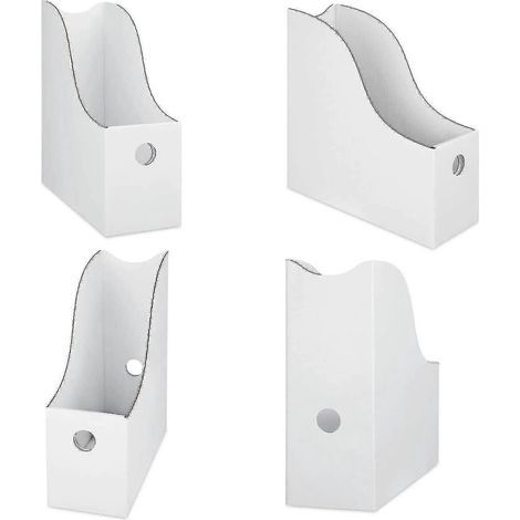 Porte-revues - (Lot de 2, Blanc) (1/5)