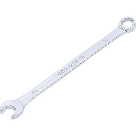 Clé Mixte Extra Longue 10 mm - Acier Résistant - Précision et Confort d Utilisation, Zones Difficiles - (1/5)