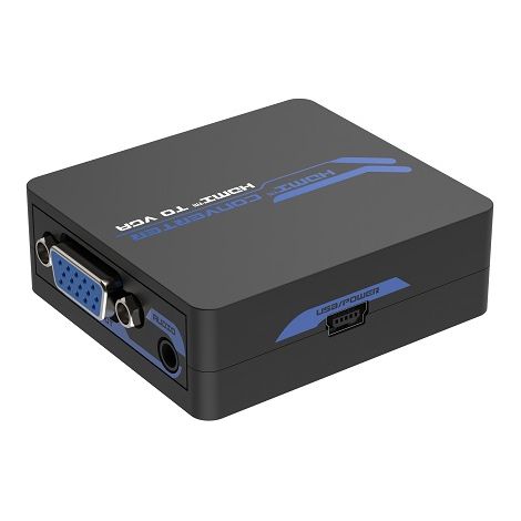 Mini Convertitore attivo da HDMI a VGA+Audio, 1080p