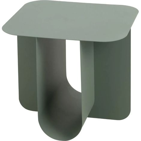 Table basse rectangulaire design en métal - CRYSAL