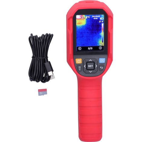 Caméra thermique infrarouge UTi85A, détecteur de température portable, imagerie thermique professionnelle, écran LCD, mesure précise, outil de diagnostic industriel (1/5)
