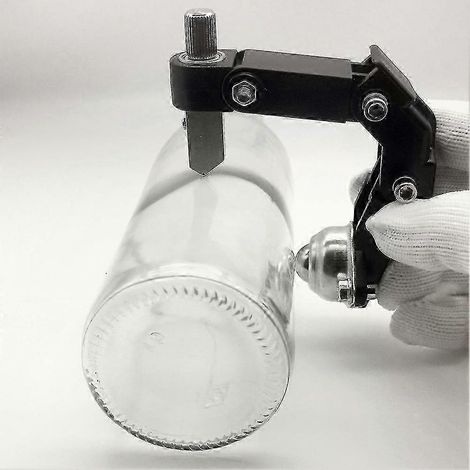 Tragbares Glasschneidset für Heimwerkerprojekte, runde und quadratische Schneidemaschine mit Zubehör (1/5)