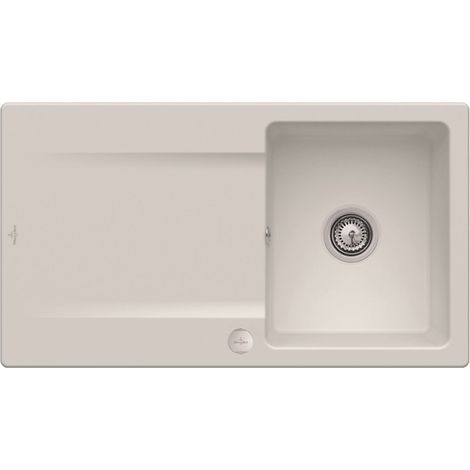 VILLEROY ET BOCH Siluet 50 Steam CeramicPlus Fregadero 1 seno