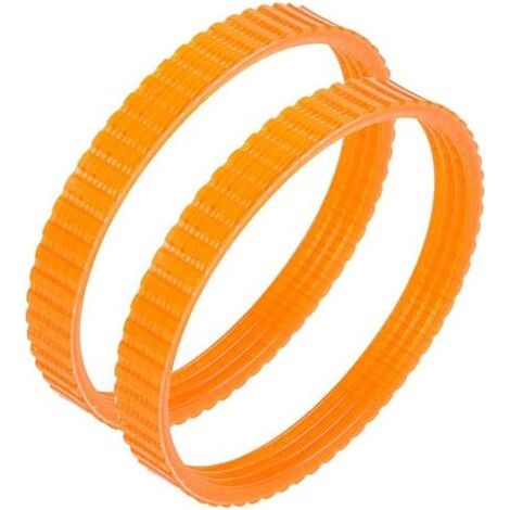 Lot de 2 courroies d'entraînement pour rabot électrique 1900B Orange 9,6 mm Périmètre de 238 mm (1/5)