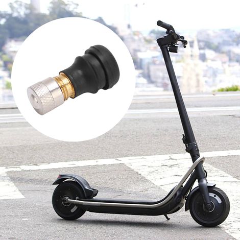 10 Pièces Valve à Vide pour Pneu Scooter Électrique Sans Chambre 2cm, Compatible Xiaomi M365 Pro Diamètre 9mm