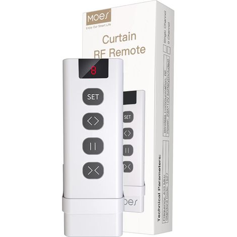 Télécommande RF433 à canaux pour contrôle - Interrupteur Rideau RF Alimentation par Piles Accessoire de sans fil motorisation (1/5)