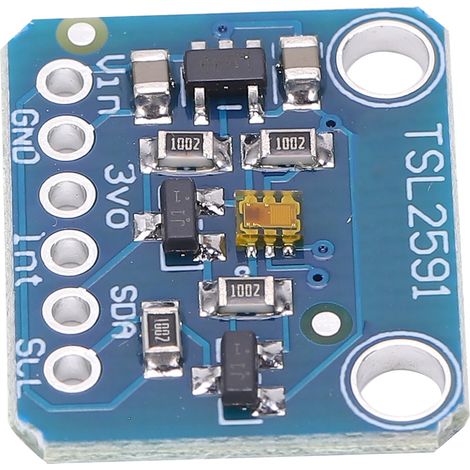 Capteur de lumière numérique TSL2591 haute dynamique I2C, diodes infrarouge et spectre complet, 3,3-5V, module capteur optique haute précision (1/5)