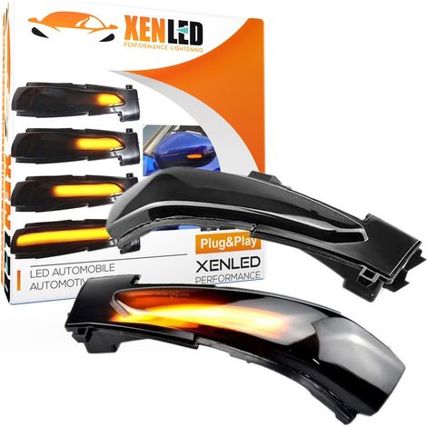 Citroën D5S, C4 Picasso - Clignotant LED DÉFILANT - Rétroviseur DYNAMIQUE - 6325J5 6325J4 - Homologué ECE (1/5)
