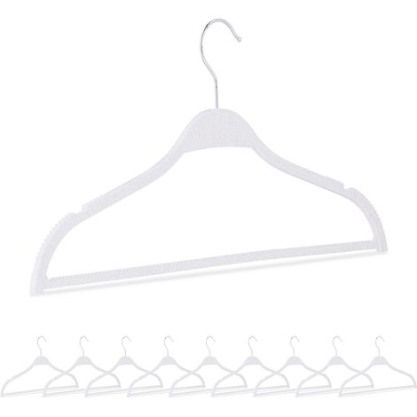 Perchas de ropa de paja de trigo - 10 piezas