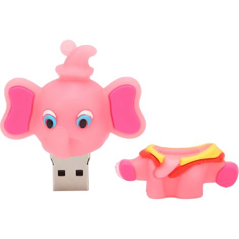 Niedlicher Elefanten-USB-Stick (32 GB) – Datenspeicherung, -übertragung und -freigabe – Cartoon-Design, universell kompatibel (1/5)