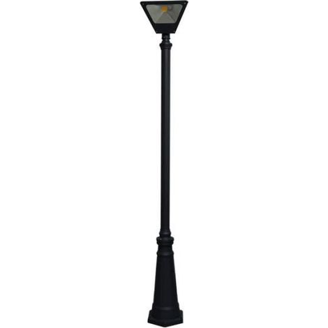 Lampadaire LED - IP54 - Gris Anthracite - 10W - 3000K - Design Contemporain