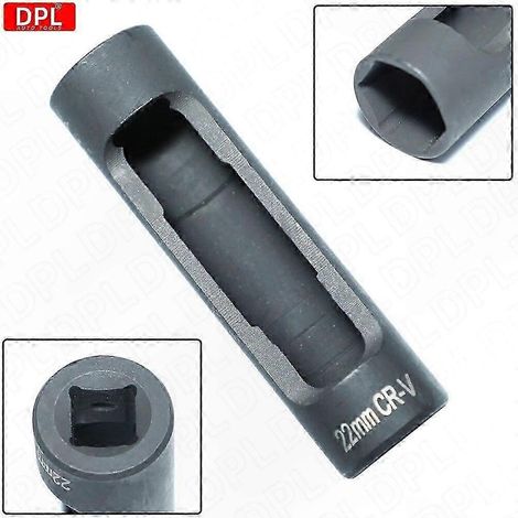 Douille pour injecteur diesel de 22 mm avec entraînement 1/2" pour moteurs OM604, OM605 et OM606 (1/5)