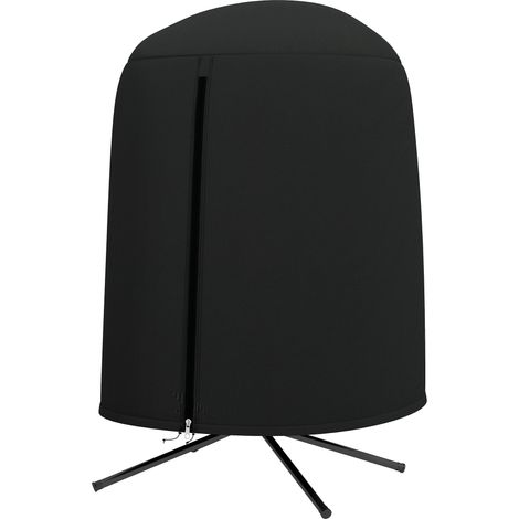 Abri fauteuil suspendu imperméable fermeture éclair tissu Oxford Ø128 x 190H cm
