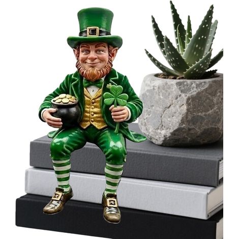 St Patrick s Figur Harz grün St Patrick s Day