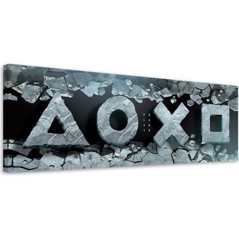 Quadro su tela, Controller di astrazione - 150x50 (1/5)