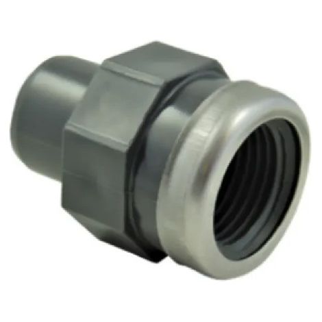 Manchon PVC pression mâle 25 mm, femelle à visser 20x27 renforcé