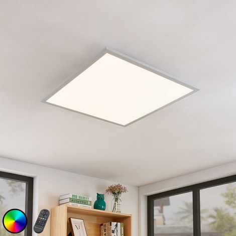[GEBRAUCHT] Lindby Led Deckenlampe Deckenlampe Lampe Leuchte Milian Fernbedienung 62x62cm B-Ware