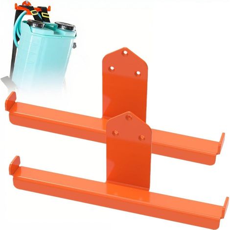 Ensemble de 2 souffleurs dorsaux muraux, souffleur, support, pour garage, abri de jardin, grange, tronçonneuse, fixation murale