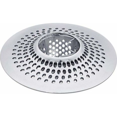 Filtre à cheveux pour baignoire et douche en acier inoxydable