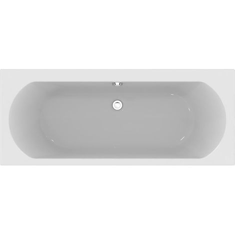 Ideal Standard Tesi Idealform Double Ended Bath 1700mm x 700mm - 0 Tap Hole (inc Leg Set) (1/4)