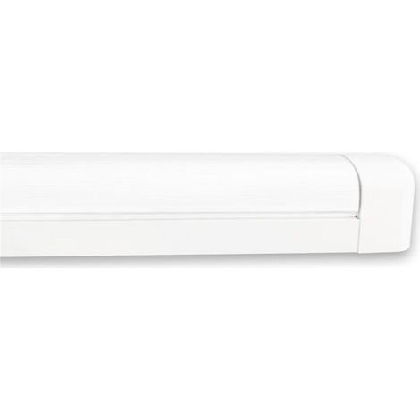 Bande LED intégrée arrondie en métal 36w 120cm chaude