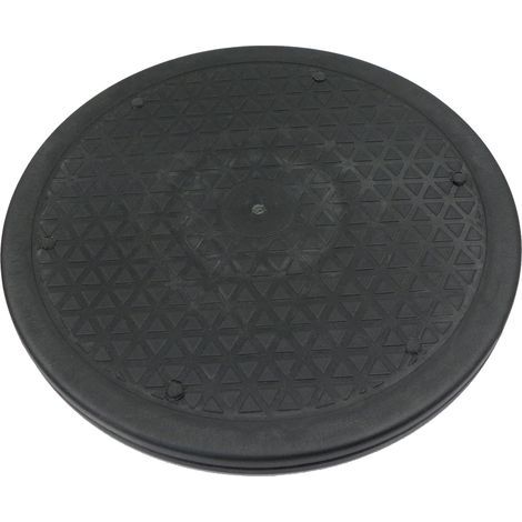 25cm Plateau Tournant, Tourne-Disque Rotatif, Plateau Pivotant Manuel À 360° Avec Roulement À Billes En Acier, Motif Diamant, Pour Moniteur, Gadgets Cuisine, Projets D'artisanat, Plantes À Bonsaï (1/5)