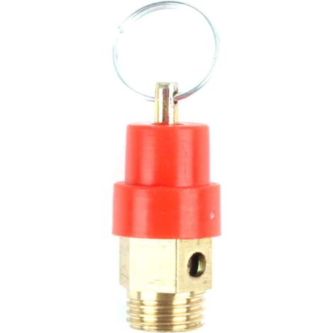 Soupape De Surepression - Raccord G1/4 Mâle - Pression Réglée À 115 PSI - Pour Compresseur D'air Et Réservoir - 1 Pièce (1/5)