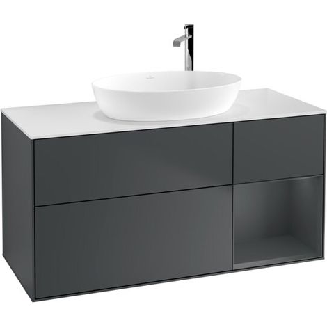 Villeroy & Boch F951HGHG Meuble sous-lavabo Finion F95 (1/2)