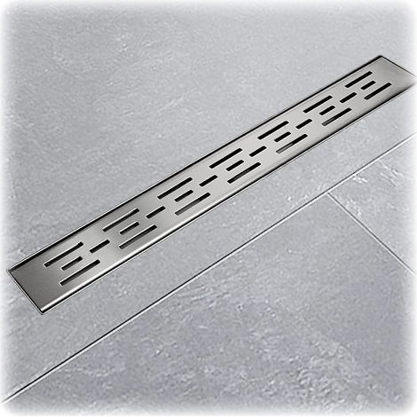 90cm Edelstahl Duschrinnen Ablaufrinnen Bodenablauf Duschrinne Duschablauf Matrix