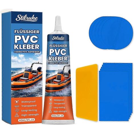 Kit de réparation de piscine Stilruhe, patch adhésif étanche pour structures gonflables de piscine (1/5)