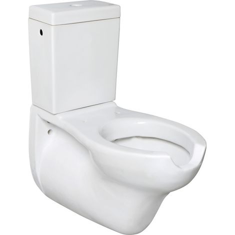Vaso monoblocco sospeso in ceramica bianca con apertura frontale serie EASY Idral 10282 Bianco - Ceramica (1/2)
