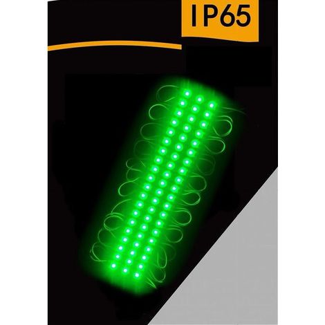 Trade Shop - MODUELLE LED 12V 20 STRISCE 2835 INSEGNE TABELLE VARI TONI LUCE IP65 ABT-2835-6114 - (1/2)