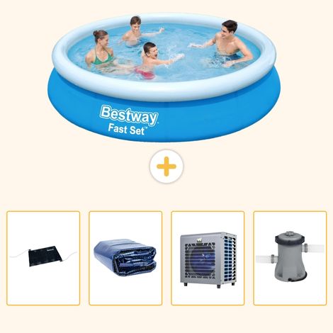 Bestway Bestway Fast Set Ronde - 366x76 cm - 5-pièces S42 (1/5)