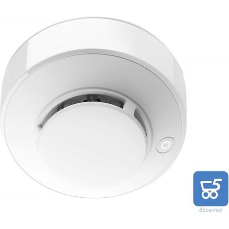 Rilevatore di Fumo Wireless per Sistemi di Allarme LUPUSEC ALARM con Segnale Acustico di 95 db
