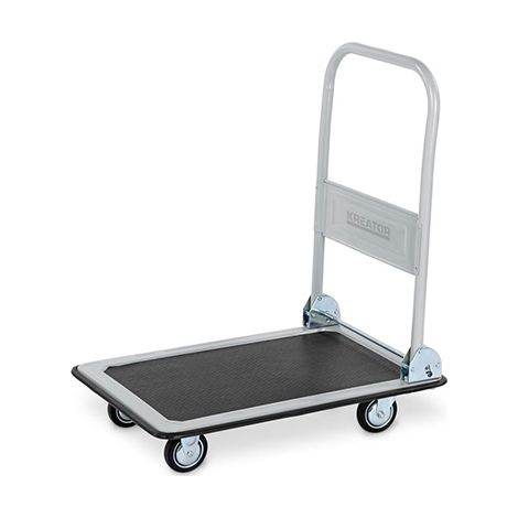 Carrello portaoggetti a 4 ruote con maniglia pieghevole krt670101 kreator (1/3)
