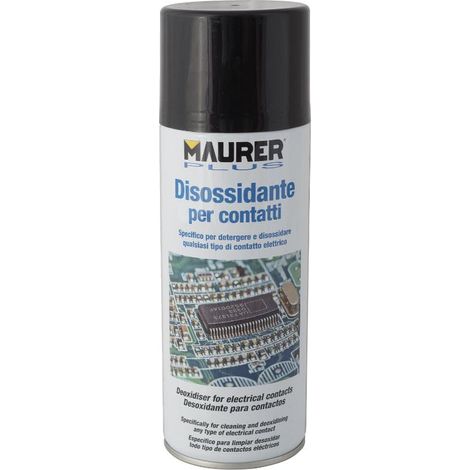 MAURER spray antioxido desoxidante contactos eléctricos 400 ml. (1/3)