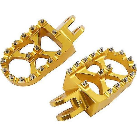 Fußrasten für Suzuki DRZ400S, DRZ400SM, DRZ, DRZ 400S, 400SM, Z400S, Z400SM (2000–2022), 2019, 2018 – Gold (1/5)