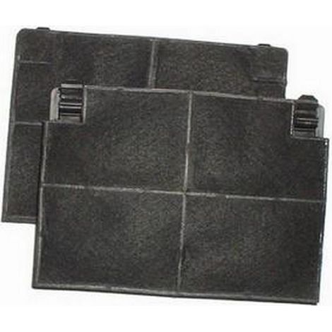 Ersatzteil - Lot de 2 filtres charbon ROBLI -  - ROBLIN, BEKO, BRANDT, ZANUSSI, ARISTON HOTPOINT, THERMOR, SAUTER, SMEG, DE DIETRICH, ELECTROLUX