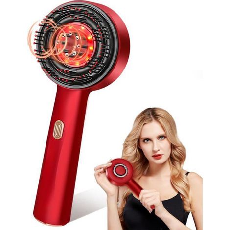 Masseur de tête électrique portable. Stimulation profonde du cuir chevelu pour une détente complète. Unisexe.