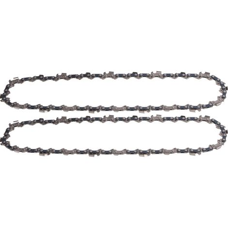 2Pcs 10 Inch Electric Chainsaw Chain Manganese Steel Mini Electric Chainsaw Chain (1/5)