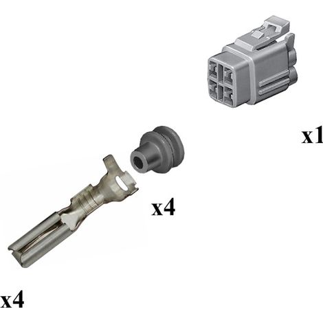 Kit Connettore Serie MT Maschio 4 Vie