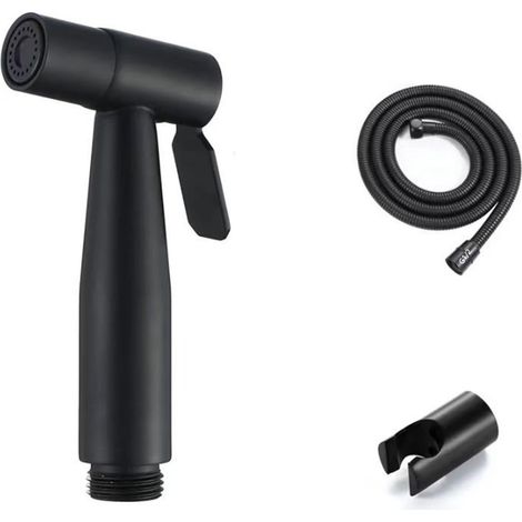 Sprayeur Bidet Portable - Tuyau 1,5 M - Matière ABS et Alliage d'Aluminium - Montage Mur ou Cuvette - Pour Hygiène Intime, Soins Bébé et Nettoyage Multifonction - 1 Pièce (1/5)