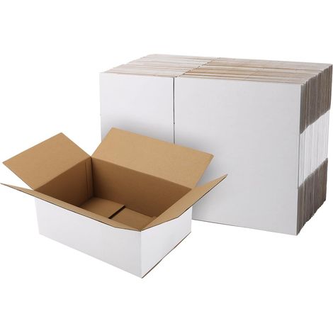 40 Cardboard Shipping Boxes 10 x 7 x 4 cm (1/5)