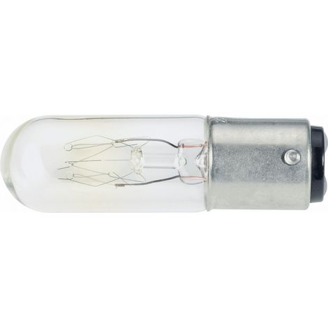 Barthelme 00100010 Kleinröhrenlampe 24 V 5 W BA15d Klar 1 St.