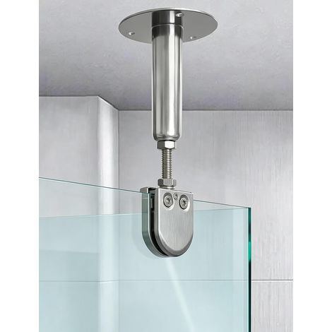 Barre de support verticale pour paroi douche, tige stabilisatrice (1/5)
