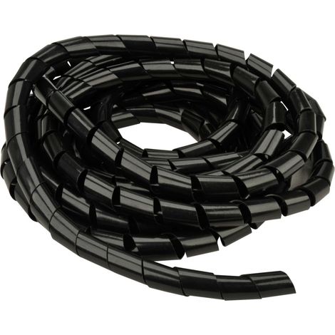 Unitec Spiralschlauch Ø 15 mm schwarz 10 m Spiralschlauch (1/2)