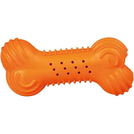 Giocattolo da mordere per cani Trixie 11 cm Multicolore Osso